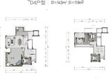 华宇锦绣玺岸_4室2厅3卫 建面143平米