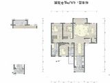 仁恒公园世纪_3室2厅2卫 建面199平米