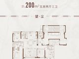 大家东望_5室2厅3卫 建面200平米