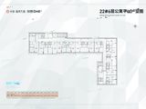 中新锦绣天地观山乐水_22#6层商铺/公寓平面户型 建面30平米