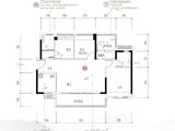 碧桂园半岛1号_3室2厅2卫 建面105平米