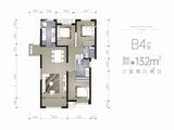 华润置地誉澜山_3室2厅2卫 建面130平米