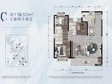 雍锦园_3室2厅2卫 建面128平米