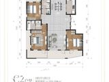 中城悠山湖畔国际颐养社区_3室2厅2卫 建面155平米