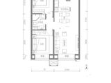 净月区:东至临河街、西至丁二十三街_2室2厅1卫 建面86平米