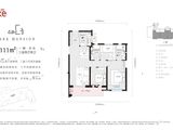 万科公园5号_3室2厅2卫 建面111平米