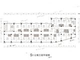 远洋万和四季_S1#公寓三层户型平层图 建面35平米