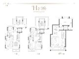 时代之城_4室2厅3卫 建面142平米