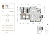 增城城投南香雅居_4室2厅2卫 建面163平米
