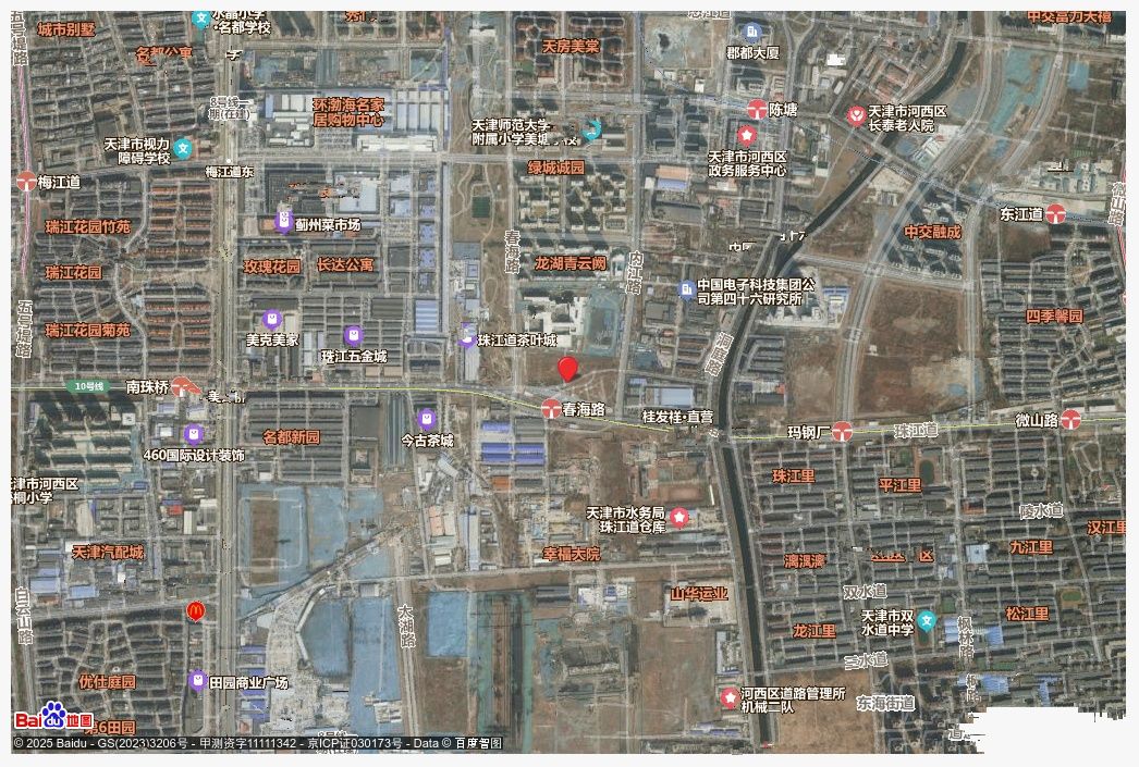 河西区陈塘科技商务区珠江道与内江路交口