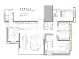 武汉万达御湖汉印_5室2厅3卫 建面300平米